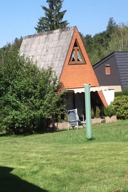 Gemuetliches Ferienhaus Mit Sonniger Terrasse Frankenwald Naehe Badesee Smart-Tv Lichtenberg  Extérieur photo