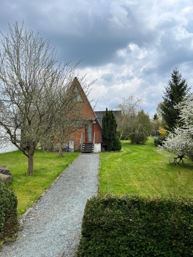Gemuetliches Ferienhaus Mit Sonniger Terrasse Frankenwald Naehe Badesee Smart-Tv Lichtenberg  Extérieur photo